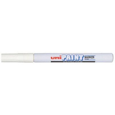 UNI BALL Marqueur &agrave; peinture extra fine Mitsubishi Uni PX-203 - Argent