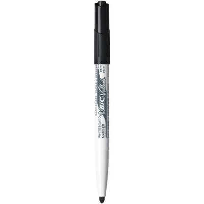 BIC Marqueur  Velleda 1741 effa&ccedil;able &agrave; sec - pointe ogive 2mm - noir