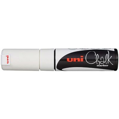 UNI BALL Marqueur Craie Chalk Pwe-8k Jaune Fluo