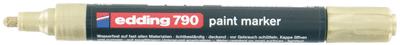 EDDING Marqueur peinture permanent  790 pointe ogive or