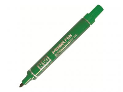 PENTEL Marqueur permanent  Pen N50 pointe ogive vert