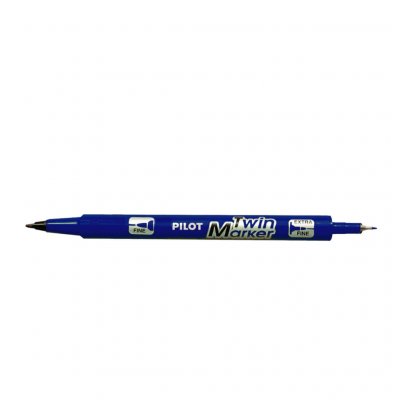 Marqueur Pilot Begreen Twin Bleu pointe fine / extra fine