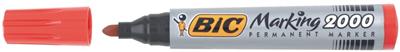 BIC Marqueur Pointe Ogive -  Marking 2000 rouge