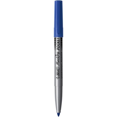 BIC Marqueur Pointe Ogive Fine -  Marking Pocket 1445 bleu