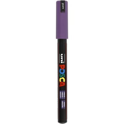 POSCA Marqueur  pointe calibr&eacutee trait extra-fin Violet