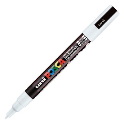 POSCA Marqueur  Pointe conique Fine Uni Blanc