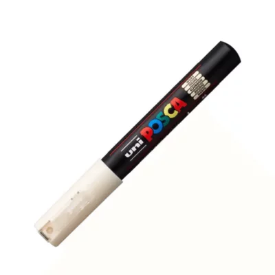 POSCA Marqueur  pointe conique trait extra-fin Ivoire