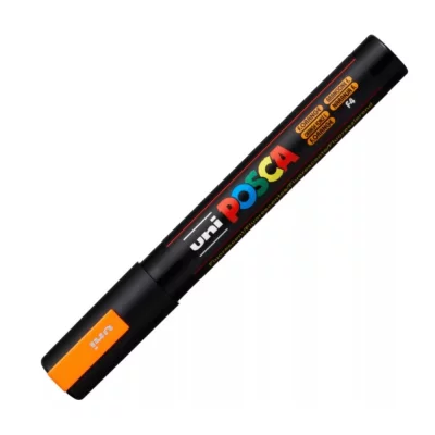 POSCA Marqueur  pointe conique trait moyen Orange fonc&eacute