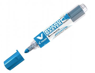 PILOT Marqueur Pour Tableau Blanc V-Board Master Pointe Ogive Bleu