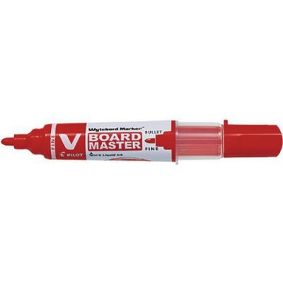 PILOT Marqueur pour tableau blanc v-board master pointe ogive rouge