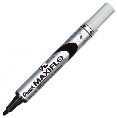 PENTEL Marqueur pour tableaux blanc Maxiflo pointe ogive fine noir