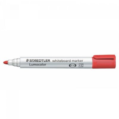 STAEDTLER Marqueur  Lumocolor 351 - pointe ogive - effa&ccedil;able rouge