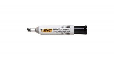 BIC Marqueur Velleda 1781 pour tableau blanc pointe biseaut&eacute;e noir