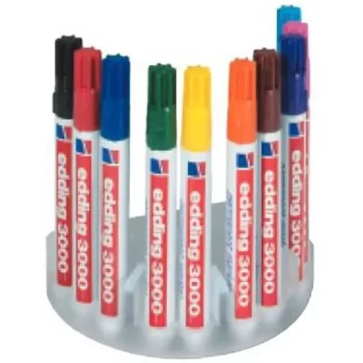 EDDING Marqueurs ind&eacute;l&eacute;biles 10 pcs Multicolore 3000