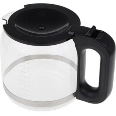 DELONGHI Marron brsc 005&nbsp;Cafeti&egrave;re en verre pour machine &agrave; caf&eacute;