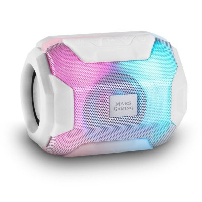 MARS GAMING  Altavoz BLUETOOTH RGB MSBAX 10W WHITE