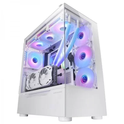 MARS GAMING  Mc-ult Tower Case Blanc