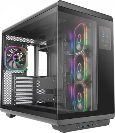 MARS GAMING  MCREVPRO unit&eacute; centrale Midi Tower Noir