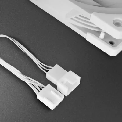 MARS GAMING  MF-NC Boitier PC Ventilateur 12 cm Blanc 1 pi&egrave;ce(s) - Neuf
