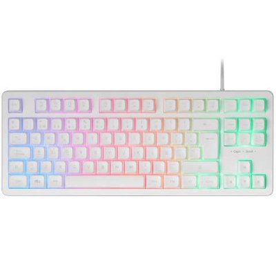MARS GAMING  MK023 TKL H-Mech Clavier de jeu FRGB Blanc (FR)