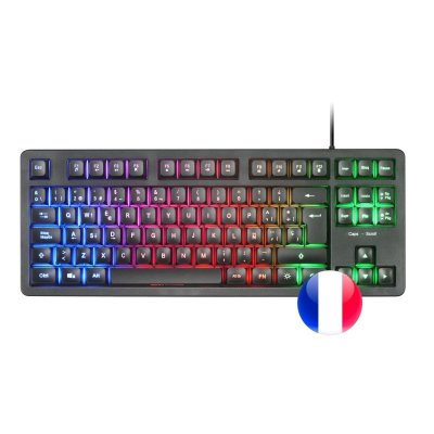 MARS GAMING  MK023 TKL H-Mech Clavier de jeu FRGB Noir (FR)