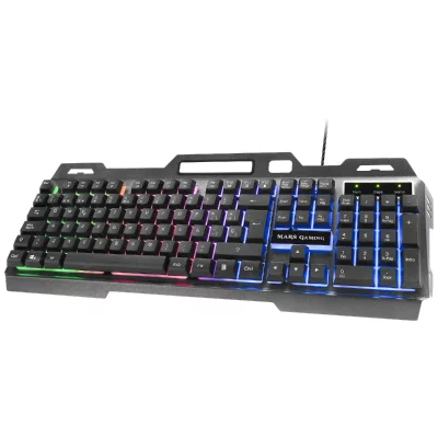 MARS GAMING  Mk120 Rgb Gaming Keyboard Clair French AZERTY