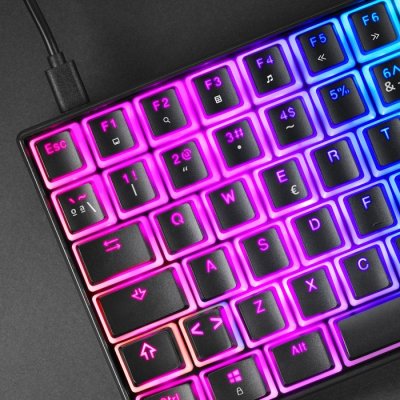 MARS GAMING  MKULTRA clavier USB AZERTY Fran&ccedil;ais Noir