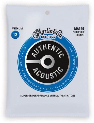 MARTIN STRINGS MARTIN Cordes Authentic, Medium, 92/8