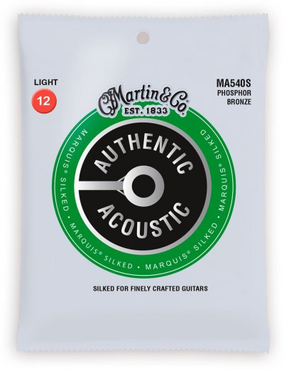 MARTIN STRINGS MARTIN Cordes Authentic Silked, Light, 92/8