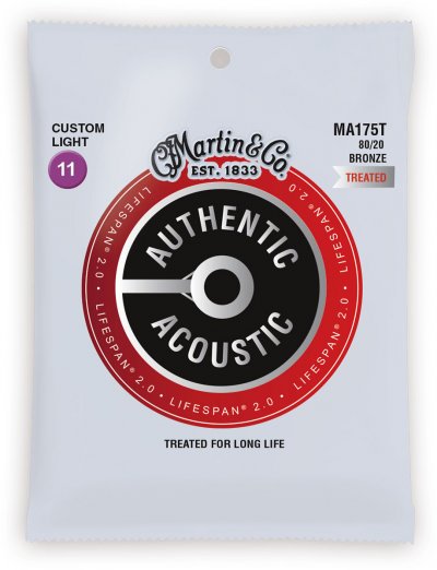 MARTIN & CO MARTIN Cordes Authentic Treated, Custom Light, 80/20