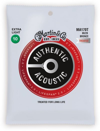 MARTIN & CO MARTIN Cordes Authentic Treated, Extra Light, 80/20