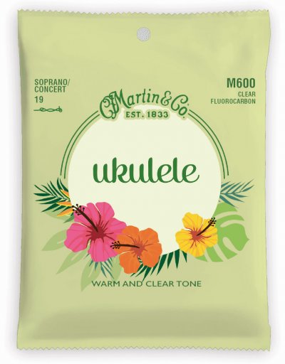 MARTIN STRINGS MARTIN Cordes Ukul&eacute;l&eacute; Soprano/Concert fluorocarbone