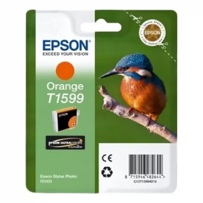 EPSON martin p&ecirc;cheur T1599 orange