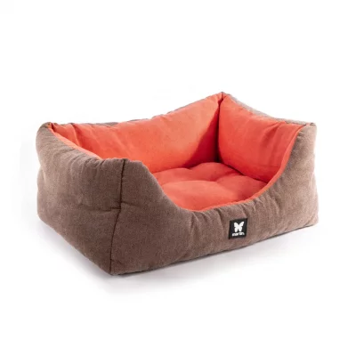 MARTIN SELLIER  - Corb domino suedine 40x30cm diag 50