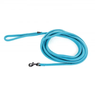 MARTIN SELLIER  - Laisse en Nylon Ronde de 3m - Turquoise