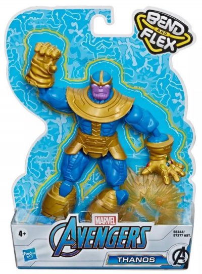 AVENGERS Marvel  - figurine thanos bend + flex - 15 cm HAS5010993666829
