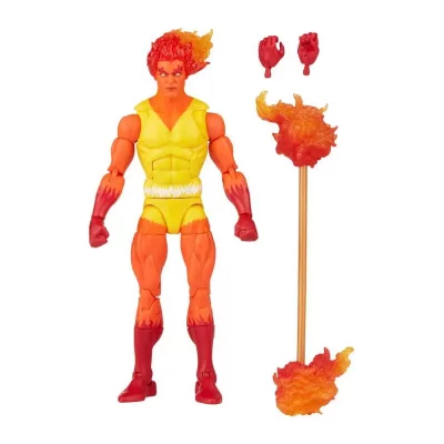 HASBRO Marvel Fantastic 4 Firelord Retro Collection Figure Multicolore