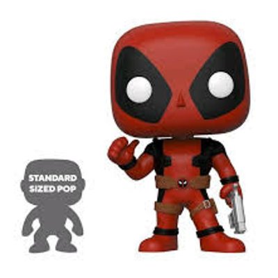  Marvel - Figurine Super Sized POP! Deadpool Thumb Up Red Deadpool 25 cm