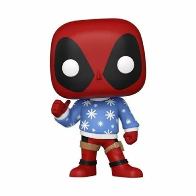 FUNKO Marvel Holiday - Figurine Pop! Deadpool 9 Cm