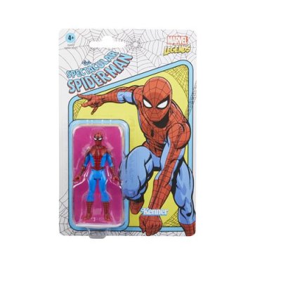 MARVEL  Legends Spider-man Colection Retro 375 Figure Bleu