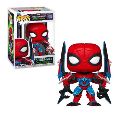  Marvel Mech Strike Monster Hunters Spider-Man Pop! Vinyle