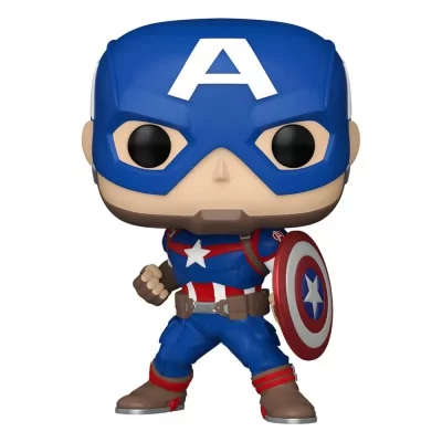 FUNKO Marvel New Classics - Figurine Pop! Captain America 9 Cm