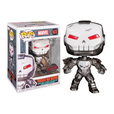  Marvel Punisher War Machine Exclusive Pop! Vinyl Figure #623 + Pop Protector