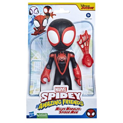 HASBRO Marvel Spidey And His Amazing Friends Figura Gigante De Miles Morales Figure Multicolore