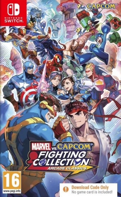 CAPCOM Marvel Vs  Fighting Collection Arcade Classics (code De T&eacute;l&eacute;chargement) SWITCH 
