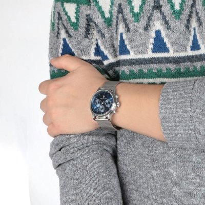 MASERATI  Epoca Montre Homme, Multofonctions, &Agrave; Quartz - R8853118019