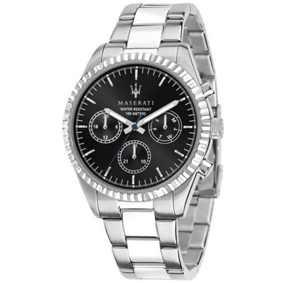 MASERATI  Montre &agrave; affichage analogique 'COMPETIZIONE 43MM' gris