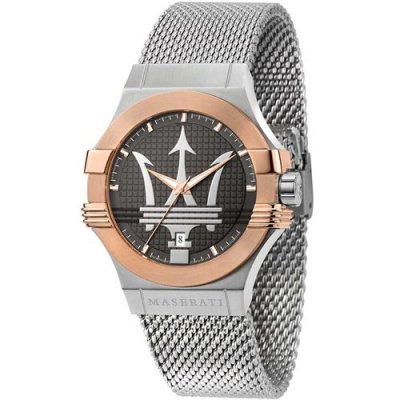 MASERATI  Montre &agrave; affichage analogique 'POTENZA 42MM' gris
