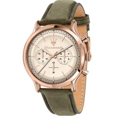 MASERATI  R8871633007 Montre Homme Epoca Chronographe 42mm 10ATM