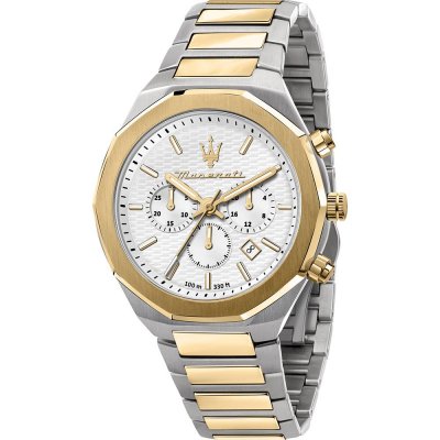 MASERATI  Stile Montre Homme, Chronographe, Analogique - 45 mm